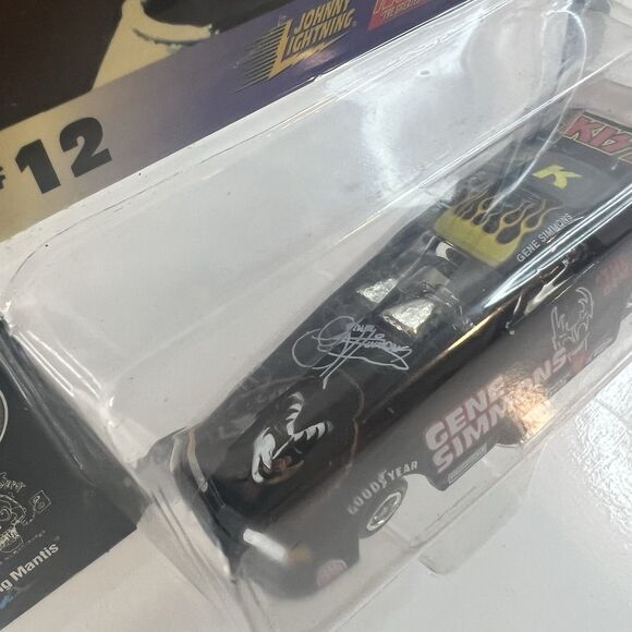 Johnny Lightning KISS Gene Simmons 1:64 Car - Black #12 Ace Space-jammin! - Picture 6 of 11